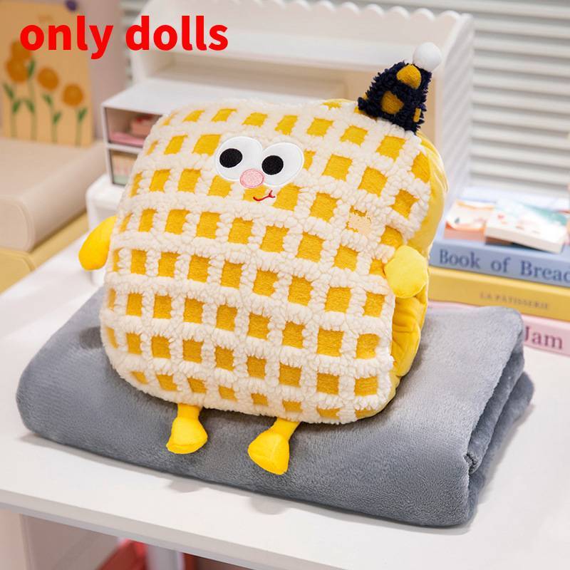 Dopamine Hand Warmer Cushion With Soft Plush Fabric For Office Rest And Car Comfort