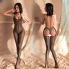 Plus Size Sexy Xxxxl Fishnet Bodysuit Costume Women Bodystocking Lingerie for Woman Underwear Body Suit Open Bra Transparent