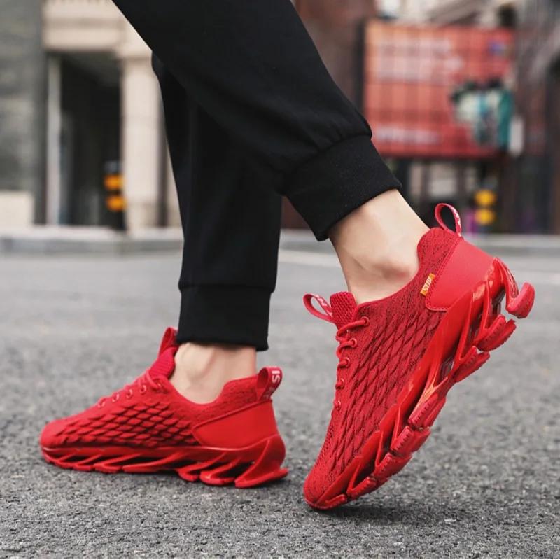 Модные люксовые брендовые мужские кроссовки, модная новая повседневная обувь, дышащие кроссовки для мужчин, кроссовки на шнуровке, большой размер 48, теннисные туфли для мужчин