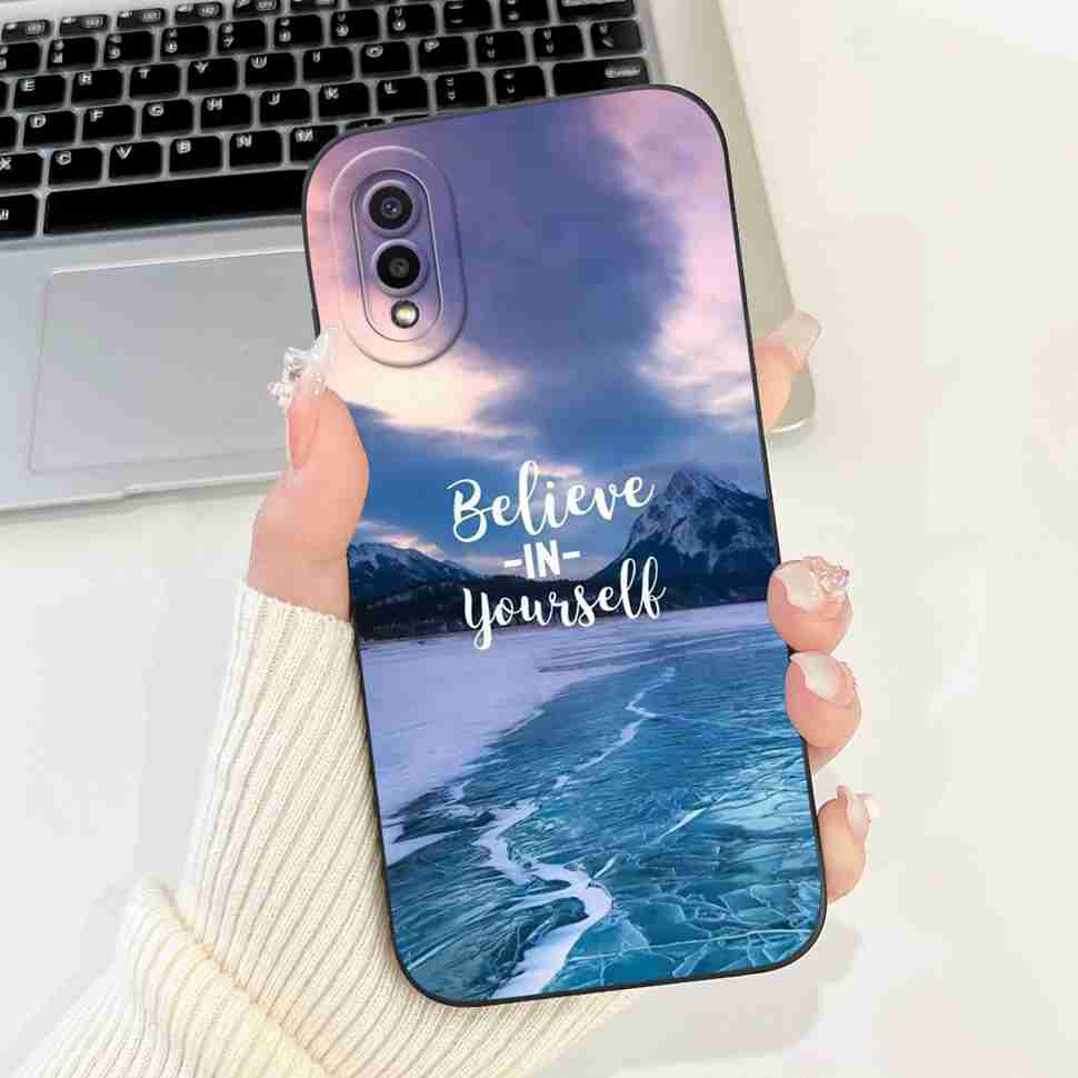 Для Samsung Galaxy A02 SM-A022F Чехол Роскошный Цветочный Модный Мягкий Силиконовый ТПУ Чехол Для Samsung A02 M02 6.5" SM-M022F Чехол для Телефона