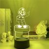 Super Mario Yoshi 3d Acrylic Night Lamp With Touch Control For Kids Room