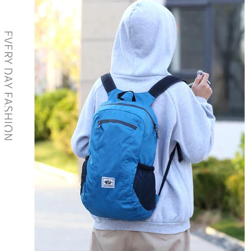 Велосипедная сумка, складной рюкзак для активного отдыха, большая вместимость, легкий спортивный дорожный рюкзак