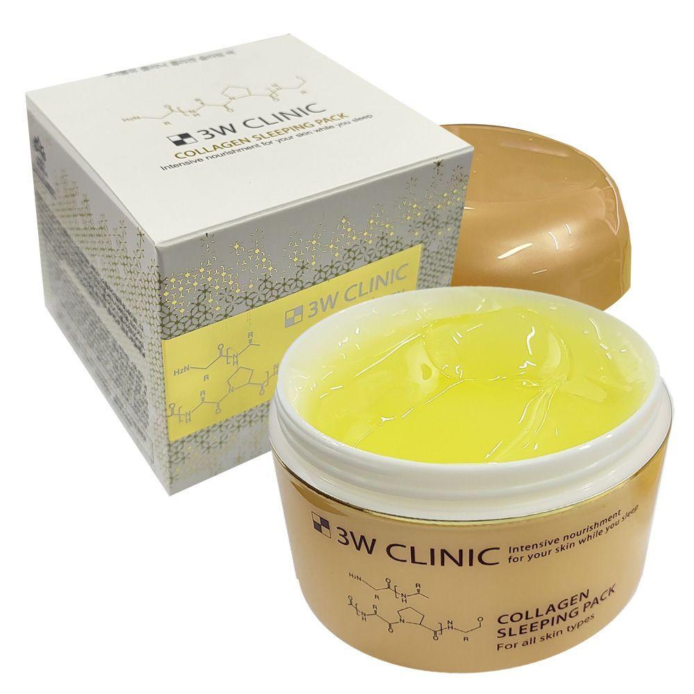 3W 100ml collagen sleeping pack sleeping pack