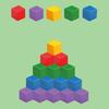 Детский куб, строительный блок, игра для 2 игроков, битва, геометрический куб, штабелирование, согласованная интерактивная настольная игра для родителей и детей, развивающая игрушка для мальчиков и девочек, подарок