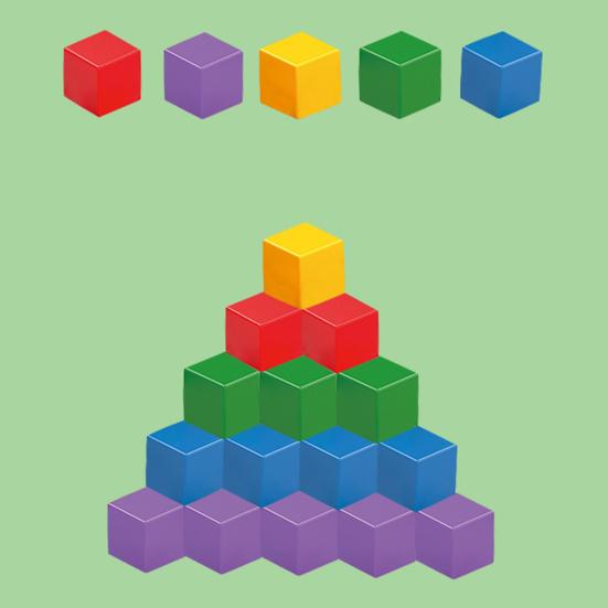Детский куб, строительный блок, игра для 2 игроков, битва, геометрический куб, штабелирование, согласованная интерактивная настольная игра для родителей и детей, развивающая игрушка для мальчиков и девочек, подарок
