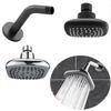 Rotatable Shower Head 4 Inch Shower Top Spray Shower Faucet  Water Bathroom Hardware Accessories