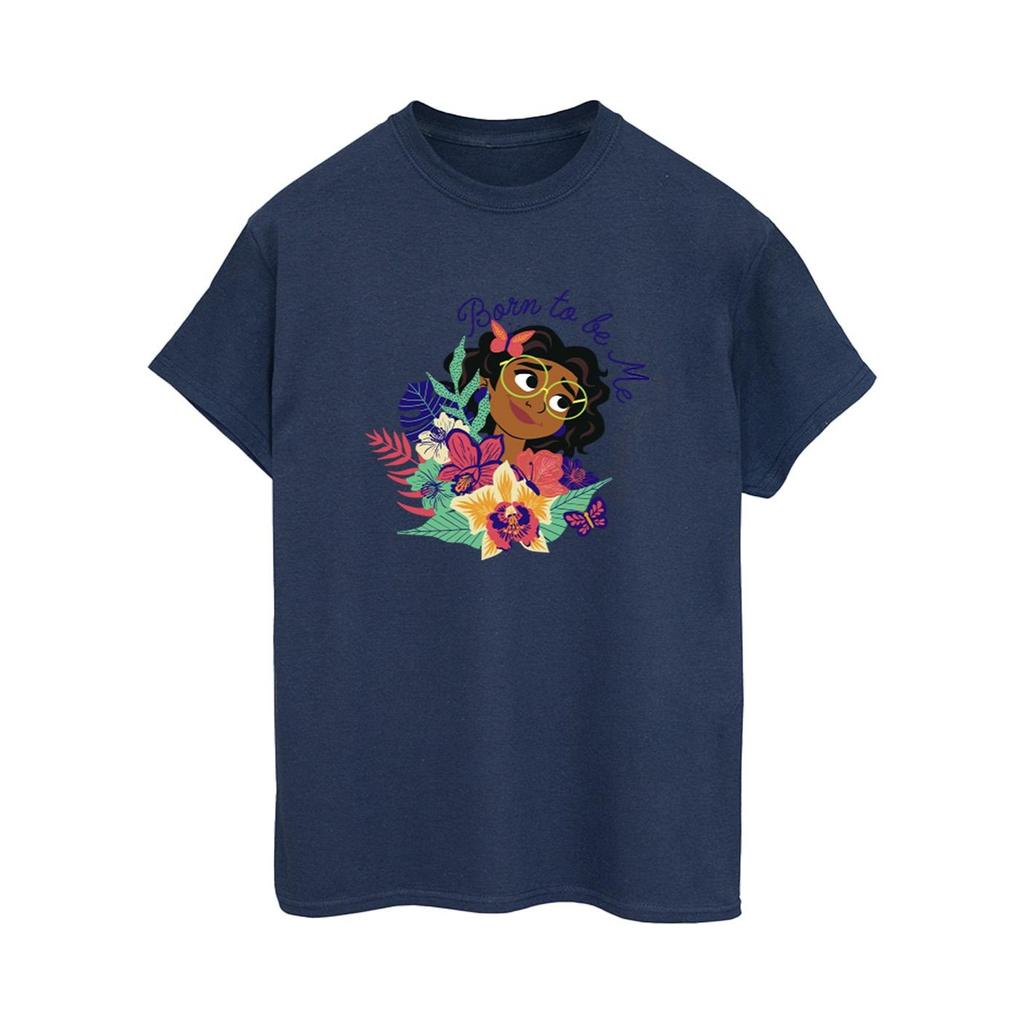 Disney Womens/Ladies Encanto Born To Be Me Cotton Boyfriend T-Shirt
