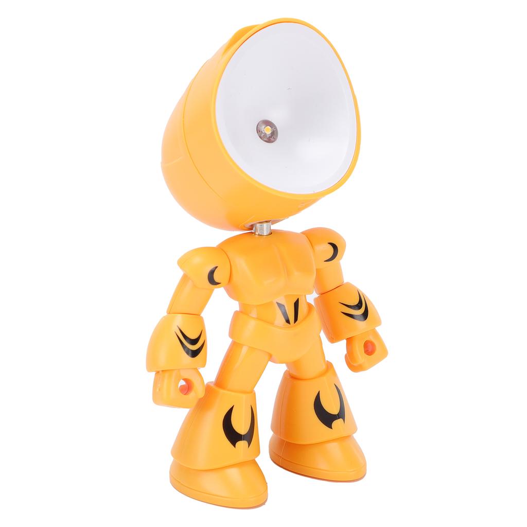 Robot Table Lamp Cute Desk Lamp Decorative LED Nightstand Light for Bedroom Study Home Dorm Room