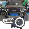 Compatible LED Daytime Running & Flowing Turn Signal Lights for 07-22 Toyota FJ Cruiser Headlights