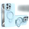 Подходит для чехла для мобильного телефона Apple 16pro Магнитный держатель с присоской Вращающийся на 360° Жидкий чехол для защиты от падений для iPhone 15