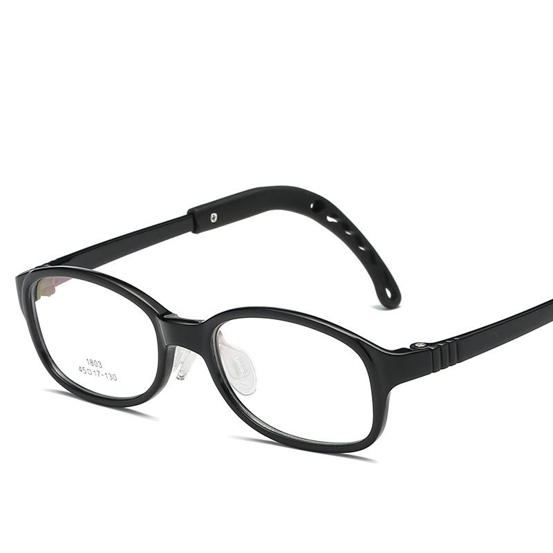 New children's glasses TR frame ultra-light and comfortable flat mirror anti-blue light eye protection student myopia frame