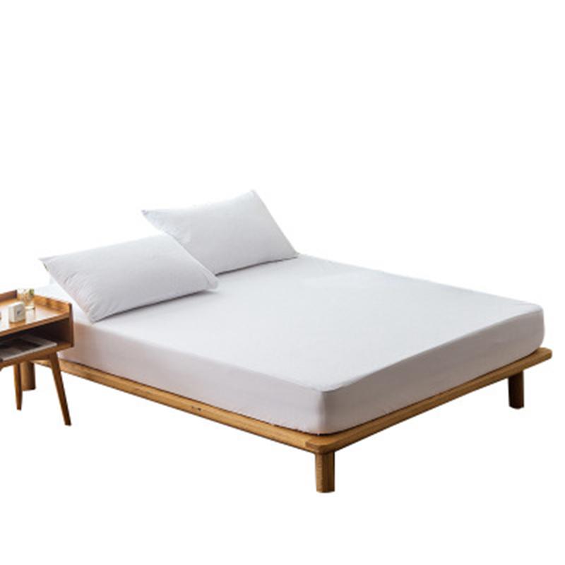 Cotton Terry Waterproof Mattress Cover Fitted Sheet Style Dust Mites Mattress Protector For Foam Mat