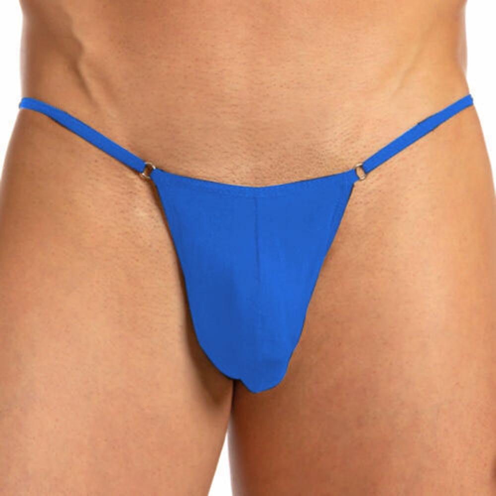 Сексуальные мужские трусы-бикини на спине, мягкий чехол, улучшающее нижнее белье G String