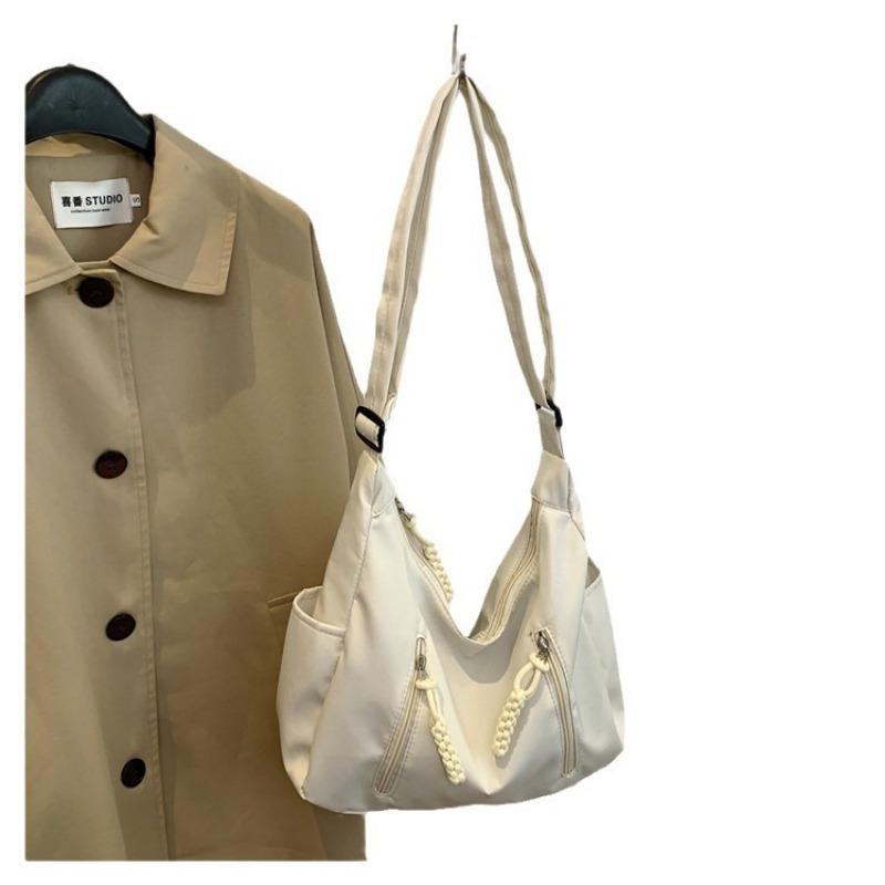 Высокоэстетичная модная сумка-тоут для通勤, большая вместимость, на плечо, женская, повседневная, для студенток колледжа, для занятий, широкая лямка, сумка через плечо