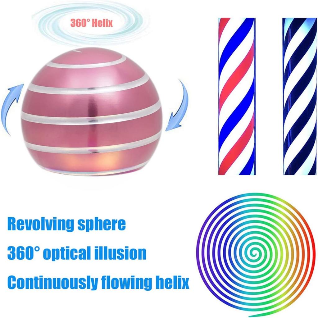 Игрушки для игрушек на рабочем столе для кинетической игрушки, крутые гаджеты, крутые штучки, вращение 180 секунд, игрушка для снятия стресса для оптической иллюзии, подарок для офиса, школы, дома