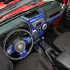 Dashboard Central Control Steering Wheel Co-pilot Handle Decoration Interior Kit Fit for Jeep Wrangler JK 2011-2017 Car Accessories