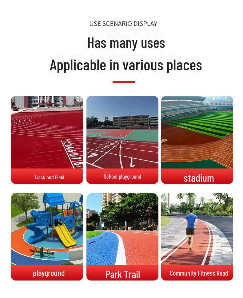 Детский сад резиновая игровая площадка EPDM Подиум