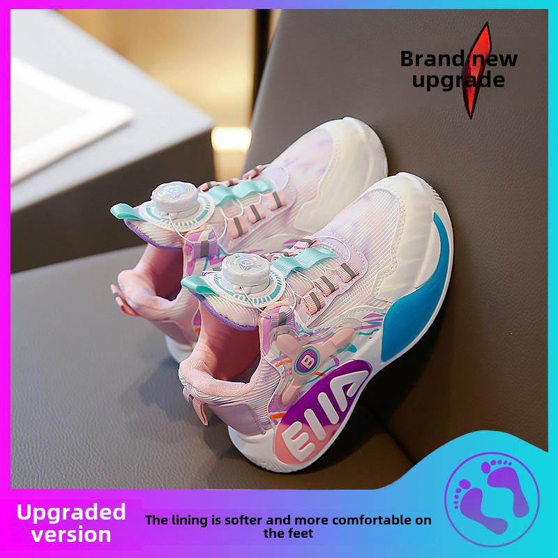 «Весна/осень 2025 г., дышащие сетчатые спортивные кроссовки для мальчиков и девочек с вращающимся дизайном Dunk».