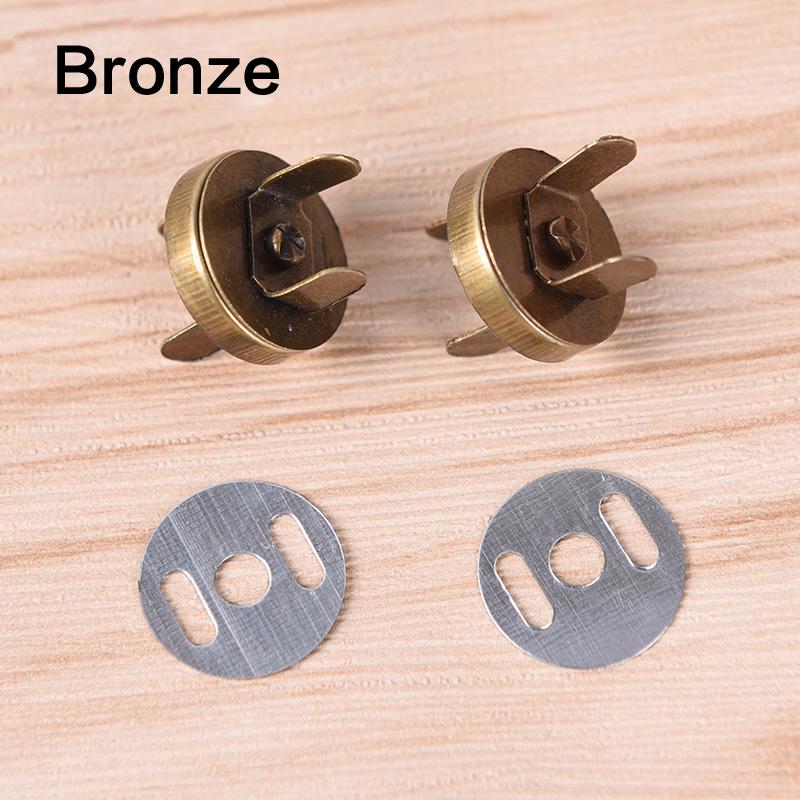 10 шт. магнитные кнопки металлические застежки ручной работы магнитные пуговицы для одежды DIY аксессуары 14 мм-18 мм