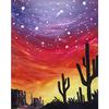 5D DIY Алмазная картина Пустыня небо Вышивка Крестом Горный хрусталь Мозаика Домашний декор