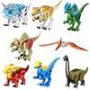 YG77100 Tyrannosaurus Rex Triceratops Pterosaur Stegosaurus Dinosaur Tyrannosaurus Rex Educational Building Block Toys