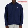 New Balance Толстовка с капюшоном на молнии C28 Nbmdecs011 59 Mj41501 Uni Маленький логотип