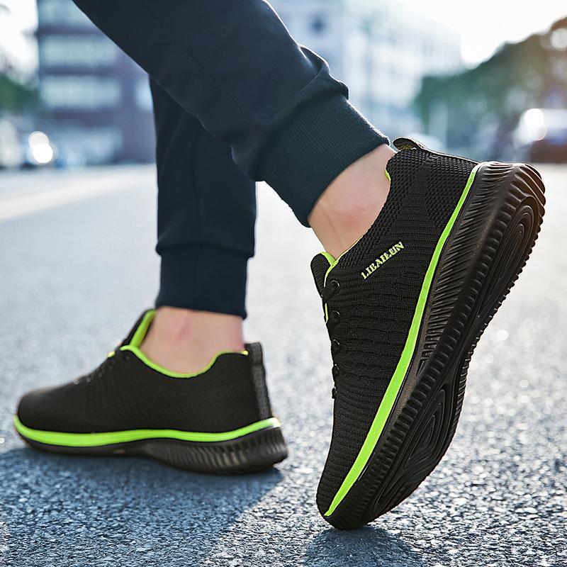 Размер 48. Мужские легкие кроссовки. Кроссовки для бега в тренажерном зале. Спортивная повседневная обувь с дышащей сеткой.