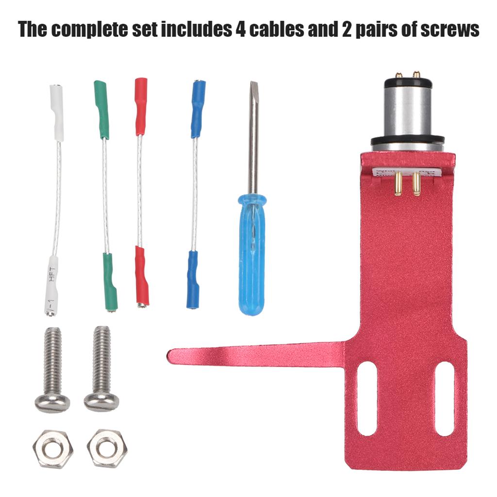 Turntable Phonograph Player Headshell High End Phono Cartridge Headshell Record Player Kit