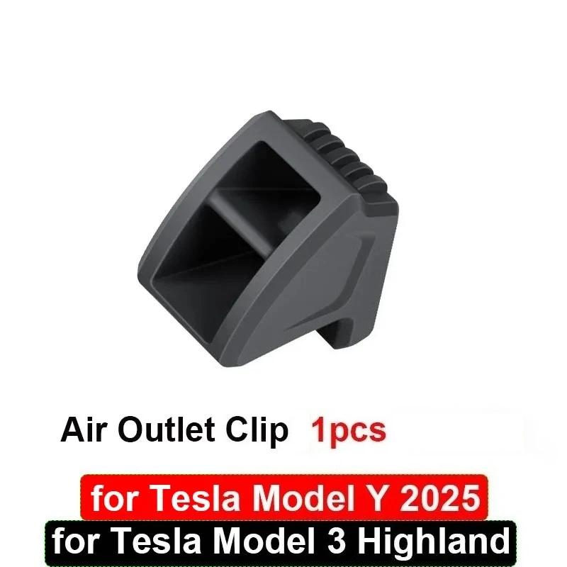 ONDO6 Launch Fit For Tesla Model Y Juniper 2026 Model 3 Highland Air Vent Freshener Clip Aromatherapy Holder Mount Car Gadget Stand HD