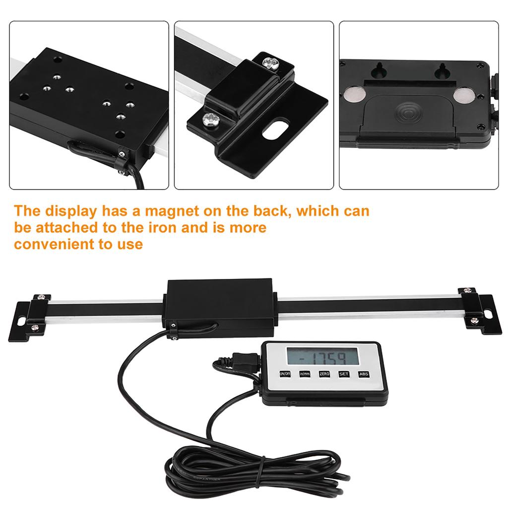 0-300mm Accurate Digital Linear Scale LCD Readout Kit for Milling Machines Lathes DRO Linear Scale