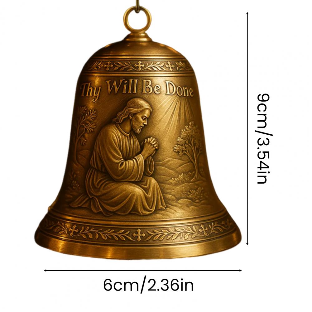 Bell Ornaments for Christmas High-quality Christmas Decorations Catholic Nativity Scene Bell Ornaments for Christian
