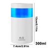 Quiet Air Humidifier Portable Humidifier 300ML Rechargeable Auto Shut-Off Humidifiers With Colorful Lights For Sleeping Relaxing