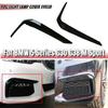 For BMW 5 Series G30 G38 M Sport 2018   Front Fog Light Lamp Cover Eyelid Eyebrow Decoration Strips Outer Foglight Trim
