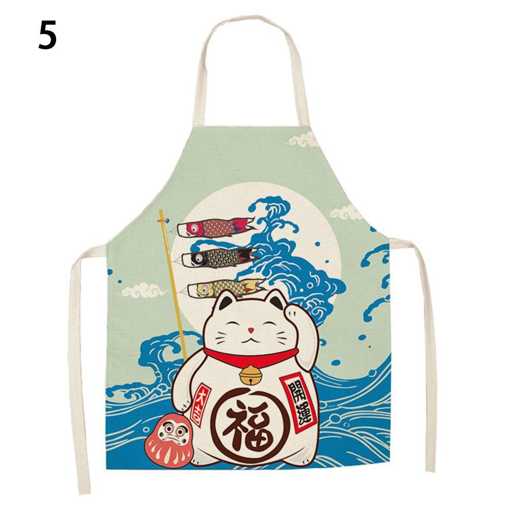 Горячая бытовая кулинария кошка кухня передник фартук