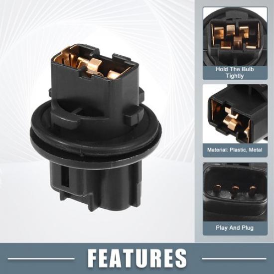 Front Turn Signal Light Bulb Holder 81128-06470 TWO  for Toyota Avalon