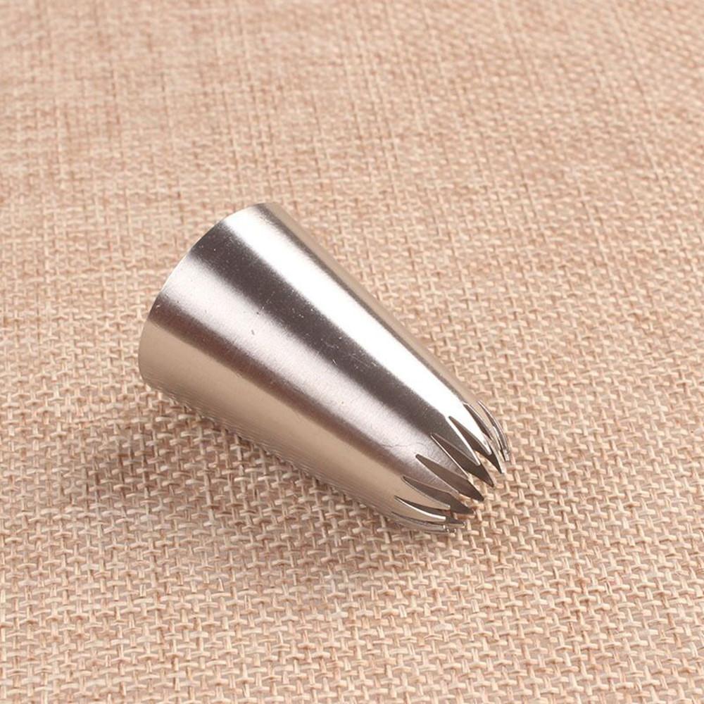 1pc, Stainless Steel Pipping Tip for Perfectly Puffed Pastry and Decorated Cupcakes - Kitchen Gadget for Baking and Cooking