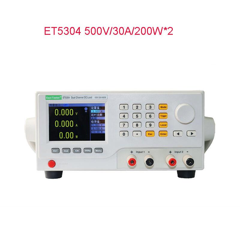 East Tester ET53 Series Programmable DC Electronic Load USB Single/Dual Channel Meter 150V/40A/400W Battery Capacity Tester