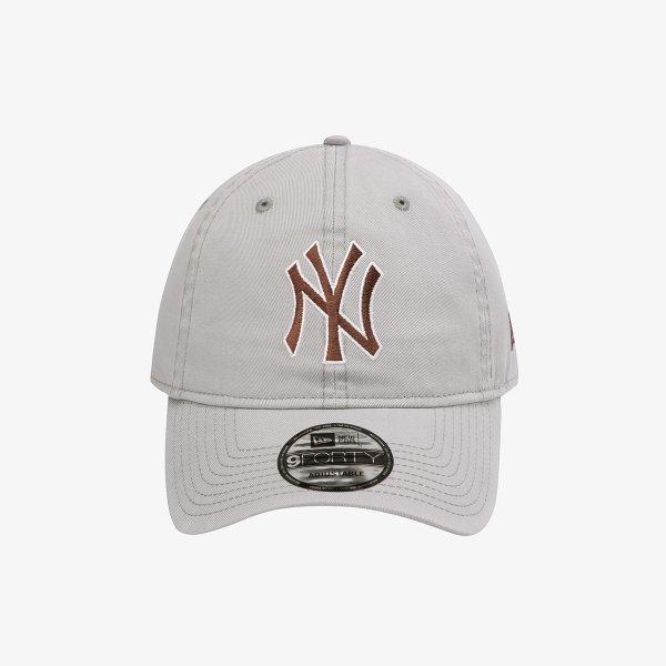 New Era Mlb New York Yankees Базовая unstructured кепка-бейсболка с контуром Дельфиний серый 152