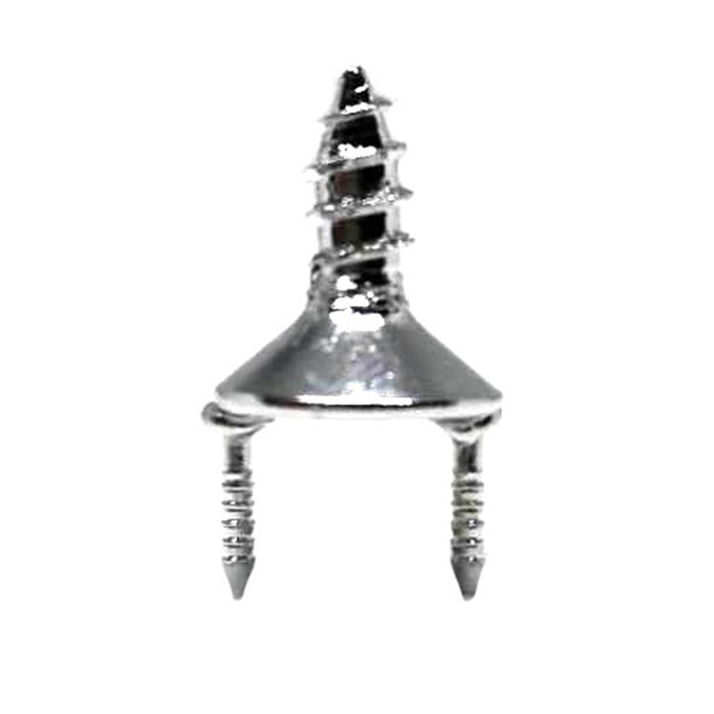 50 шт. двусторонние бесшовные гвозди для плинтуса Y-образной формы, невидимые шурупы для ног