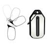 Nose Clip-on Reading Glasses Folding Legless Ultralight Keychain Glasses Men Women Mini Portable Presbyopic Glasses