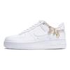 Air Force 1 07 LX Lucky Charms Женские кроссовки белые металлик-золото Flat-Gold DD1525-100