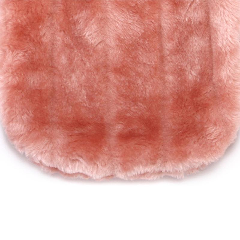 Большой чехол для бутылки с водой объемом 2 л, мягкий, имитация плюша, милый чехол для бутылки с водой, помогает сохранить герметичность сумки с водой