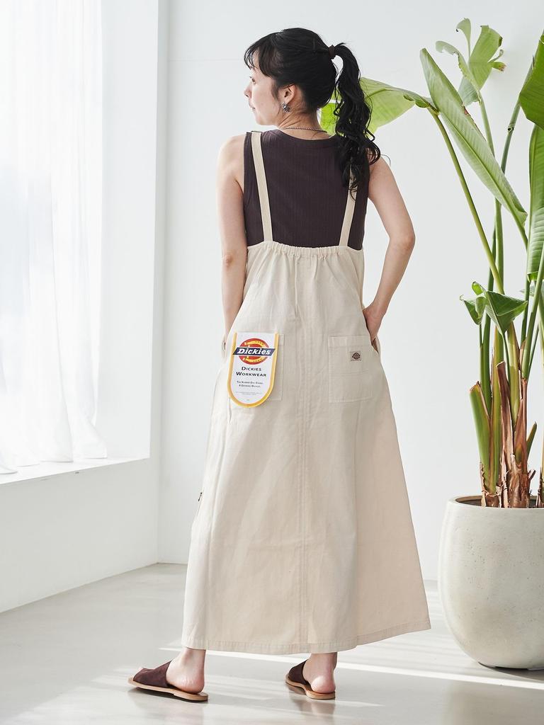 Cohen Dickies Кастомная юбка-сарафан с боковой молнией, Эксклюзив для веб-сайта, 76754030373 0970 ЧЕРНЫЙ(09), Размер L