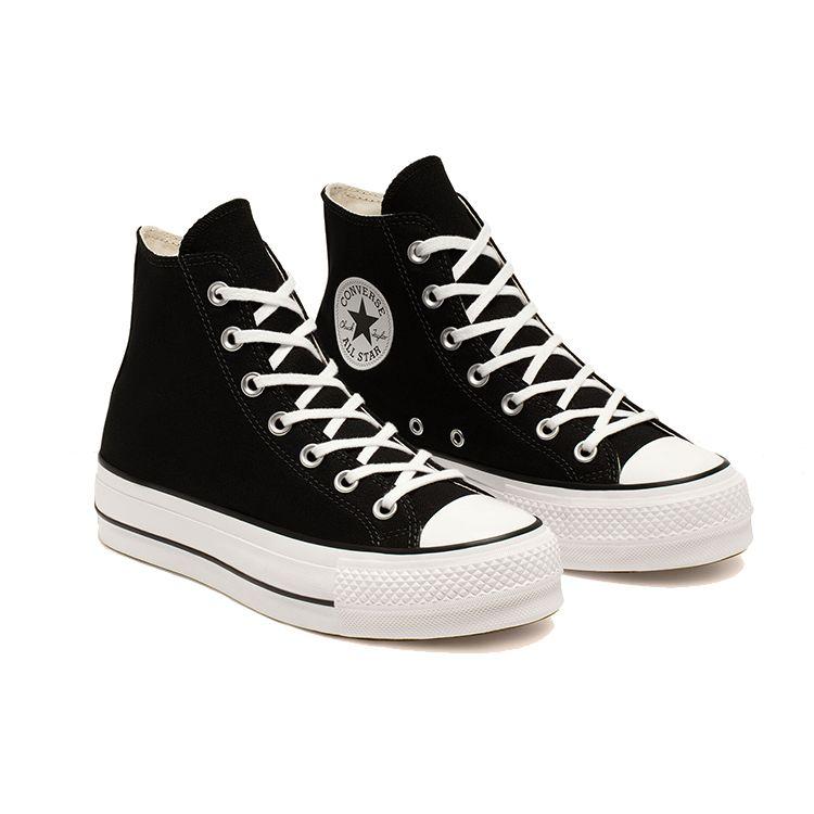 Кеды Converse Chuck Taylor All Star Lift High Женские Черно-белые 560845C
