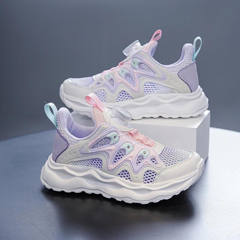 Boy Shoes Children Sneaker Summer Mesh Breathable Lightweight Kids Casual Shoes School Sports Tennis Boy Sneaker 4 To 12 Years