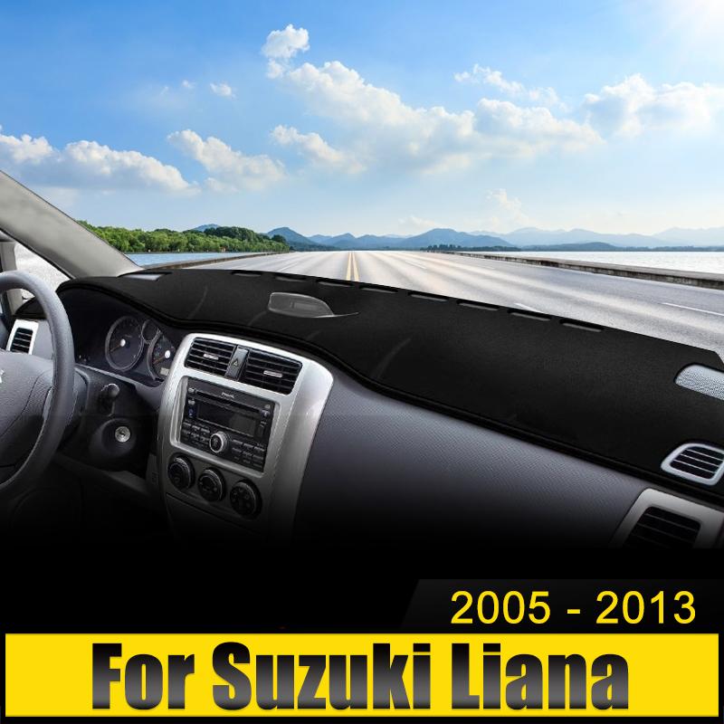 Автомобильные аксессуары для Suzuki Liana 2005 2006 2007 2008 2009 2010 2011 2012 2013 Крышка приборной панели, защитный коврик от солнца, ковры
