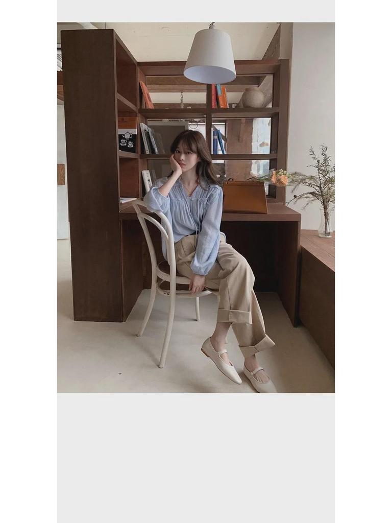 Женский корейский шикарный плиссированный кружевной солнцезащитный топ с длинными рукавами - новый нежный весенний стиль