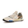 Concepts X New Balance 998 Made In USA C-Note - 10th Anniversary 2023 Men Sneakers Cream Sea-Salt Covert-Green U998CN