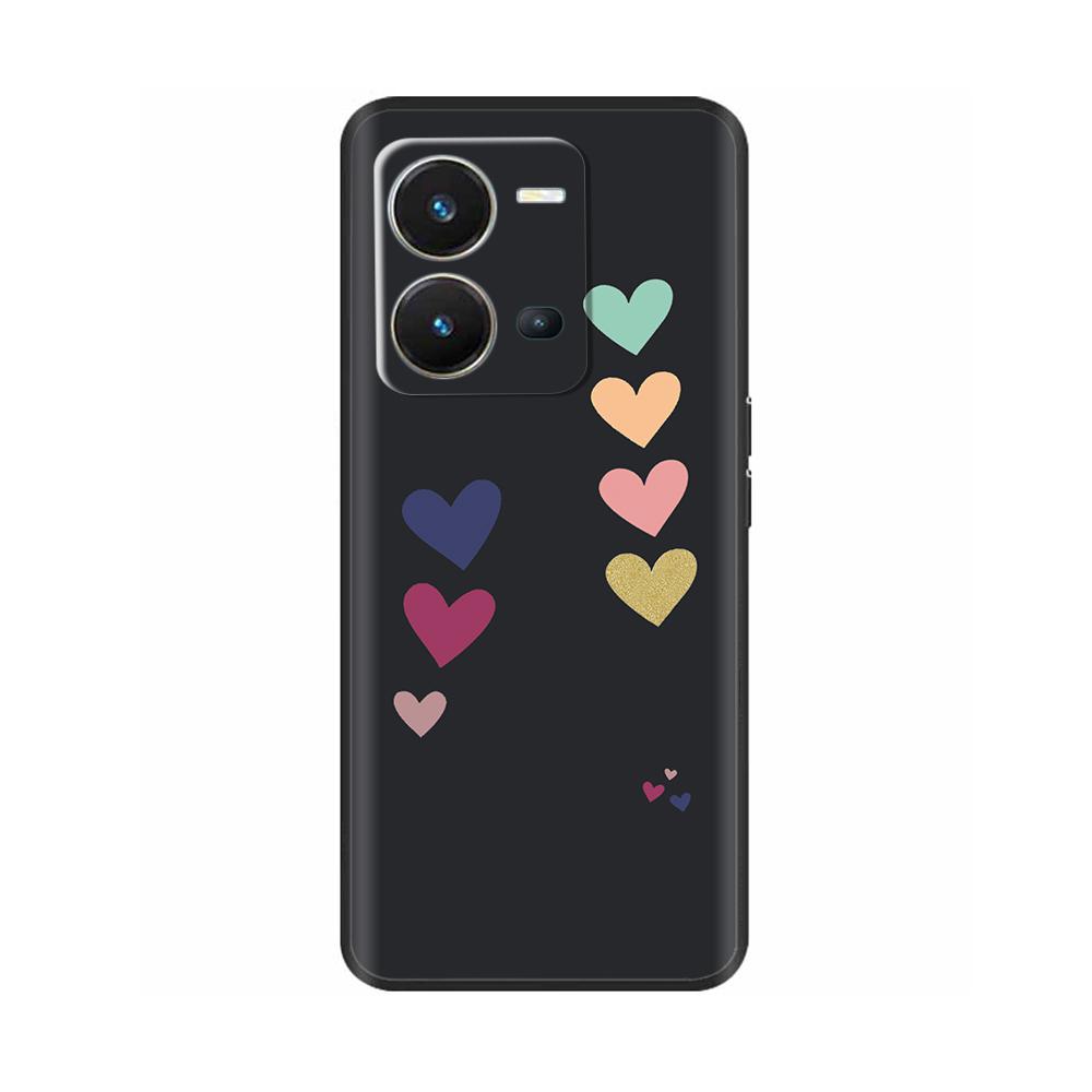 Чехол для Vivo V25 / V25 Pro 5G, мягкая силиконовая задняя крышка для телефона, для Vivo V25 V 25 VivoV25 Pro 5G V25E 4G, защитный корпус, бампер
