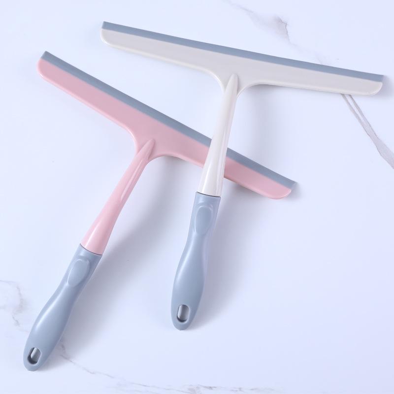 Glass Squeegee Cleaner for Windows, Mirrors, and Bathroom Surfaces